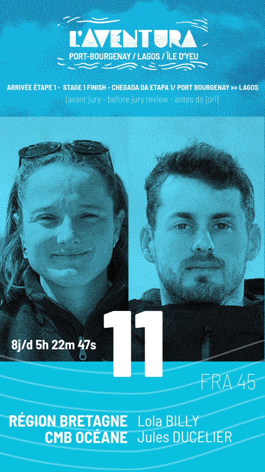 11 — Région Bretagne CMB Océane (FRA 45)