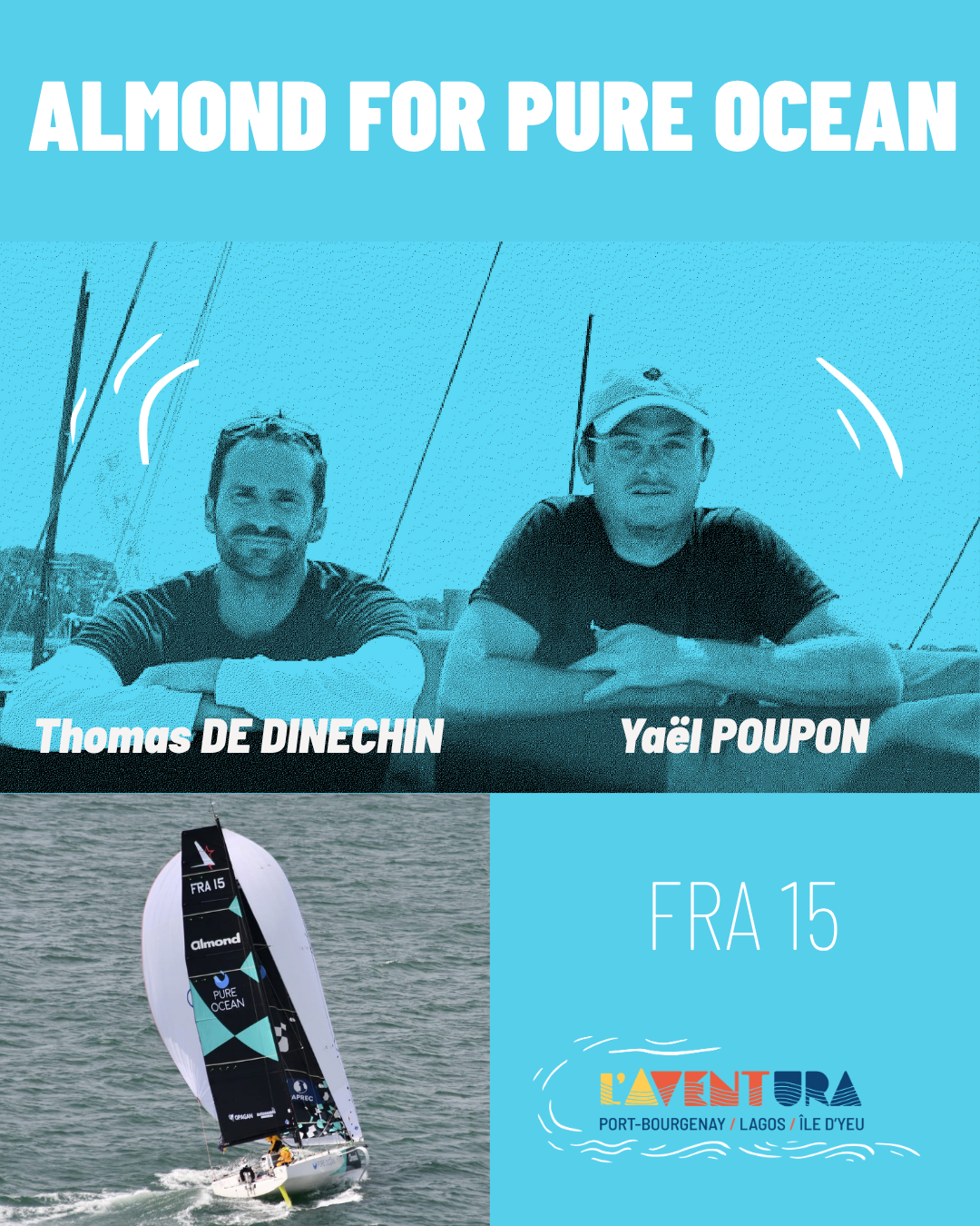 Almond for Pure Ocean — Thomas de Dinechin & Yaël Poupon
