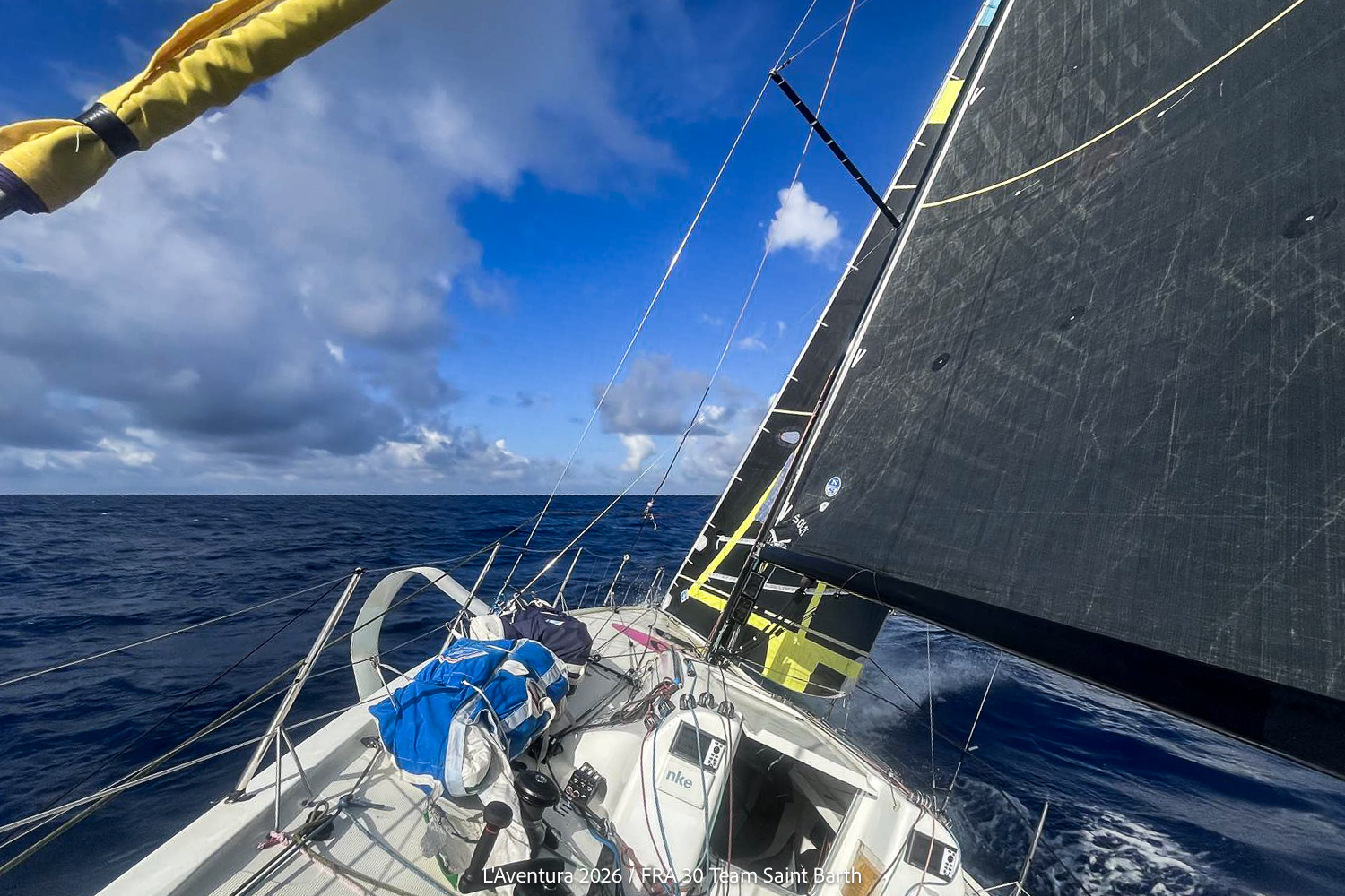 Abandon du Figaro Team Saint Barth